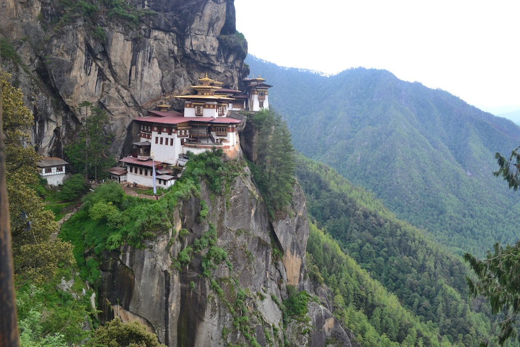 Mănăstirea Tiger's Nest din Bhutan