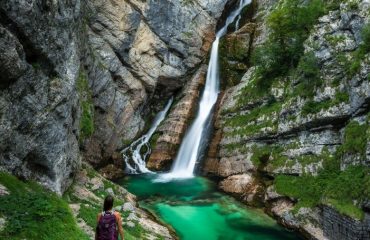 Cascada Savica din Slovenia