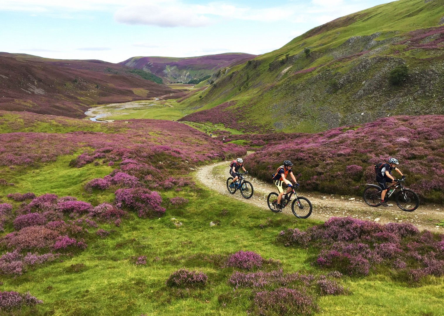 Scoția pe bicicletă - pedalând prin vale